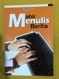 Image of Mahir menulis berita