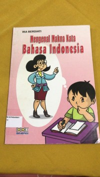 Image of Mengenal makna kata bahasa indonesia