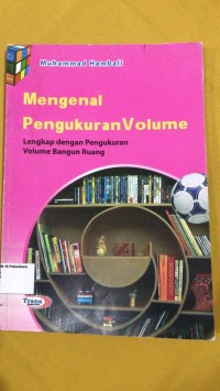 Image of Mengenal pengukuran volume