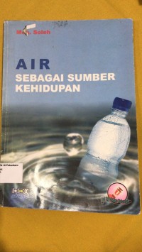 Image of Air sebagai sumber kehidupan
